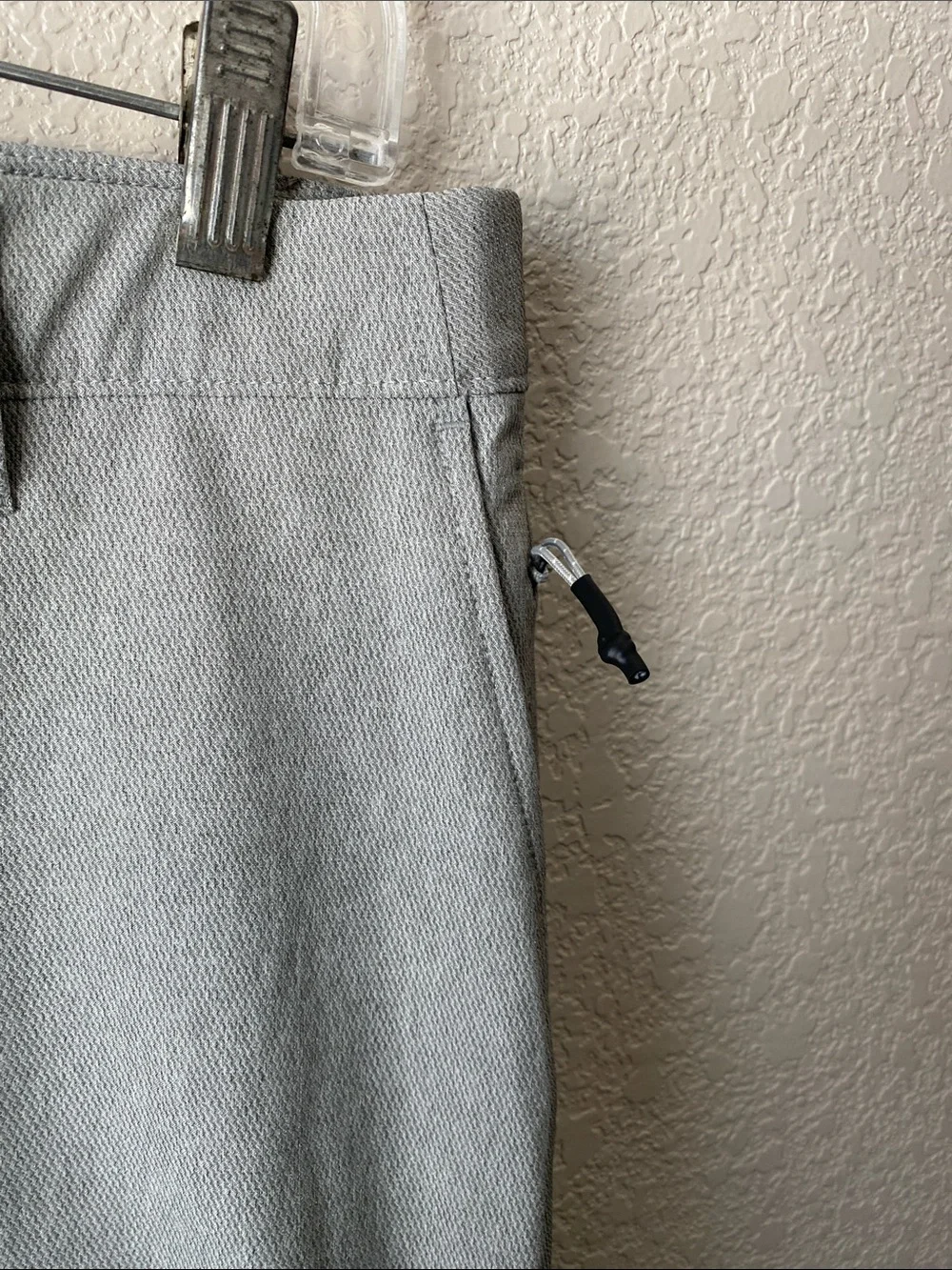 INFINITY Linearflex Shorts Mens Size 30 Light Gray Hybrid Chino Performance Golf